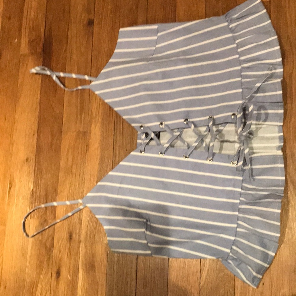 WINDSOR, stripped croptop